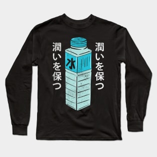 Harajuku Water Bottle Long Sleeve T-Shirt